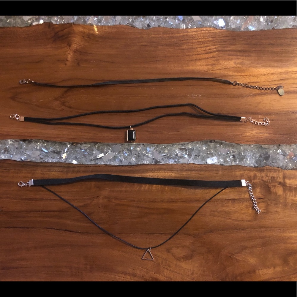 Choker necklaces